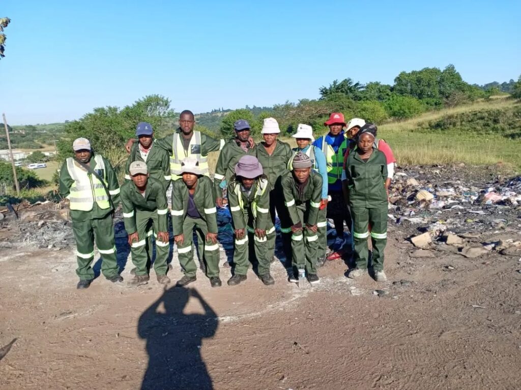 Molweni Township waste team located in Durban