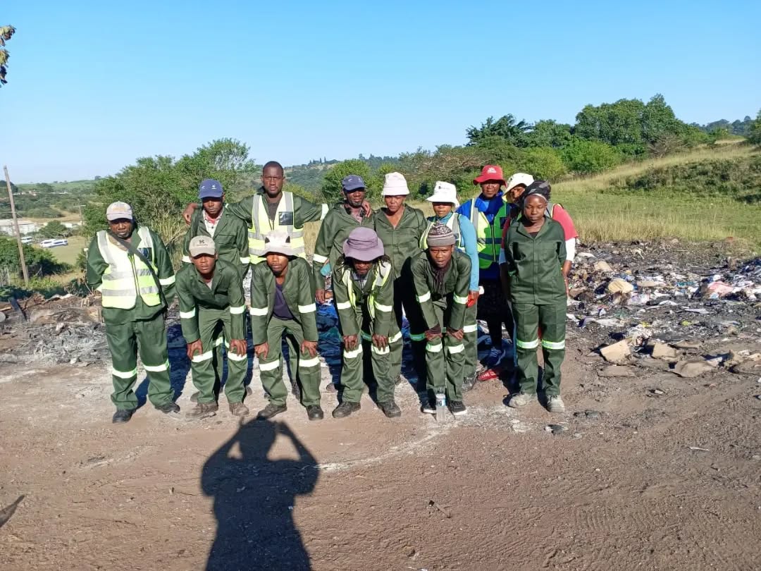 Molweni Township waste team located in Durban